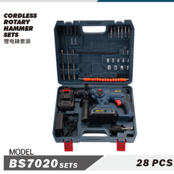 Cordless Rotary Hammer Sets BS7020 SETS