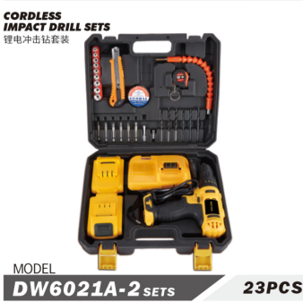 Cordless Impact Drill Sets DW6021A-2 SETS