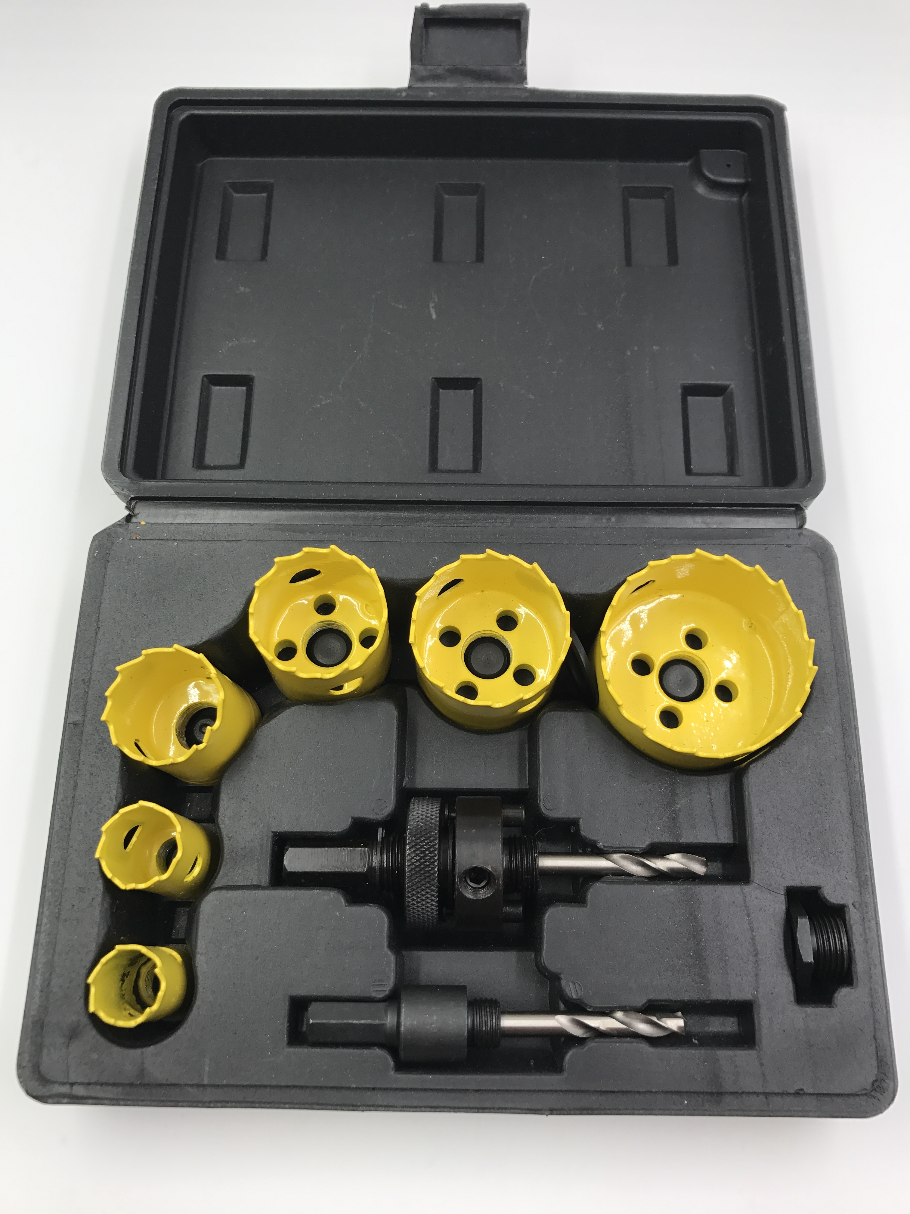 9PCS H.S.S. Bi-Metal Hole saw Kit